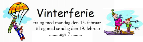 2017 Vinterferie